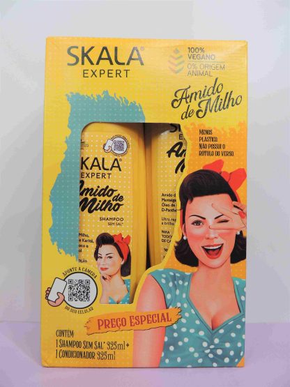 Shampoo y Acondicionador Skala Amido de Milho