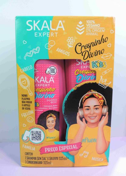 Shampoo y Acondicionador Skala Kids Crespinho Divino